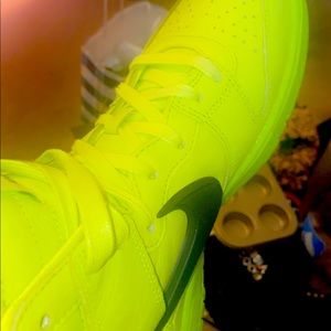 Nike Dink High x AMBUSH flash lime